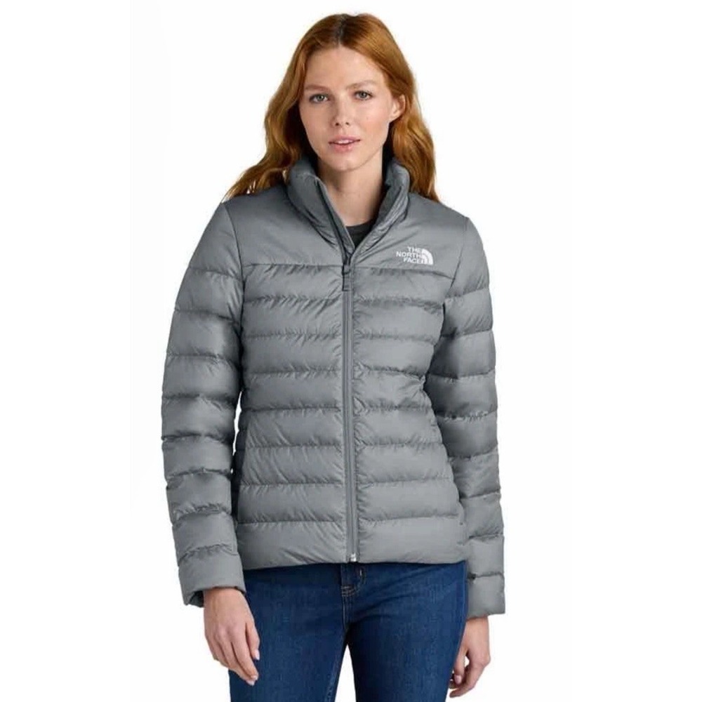 The North Face Aconcagua 550 Goose‎ Down Puffer Jacket Grey Medium Winter Coat